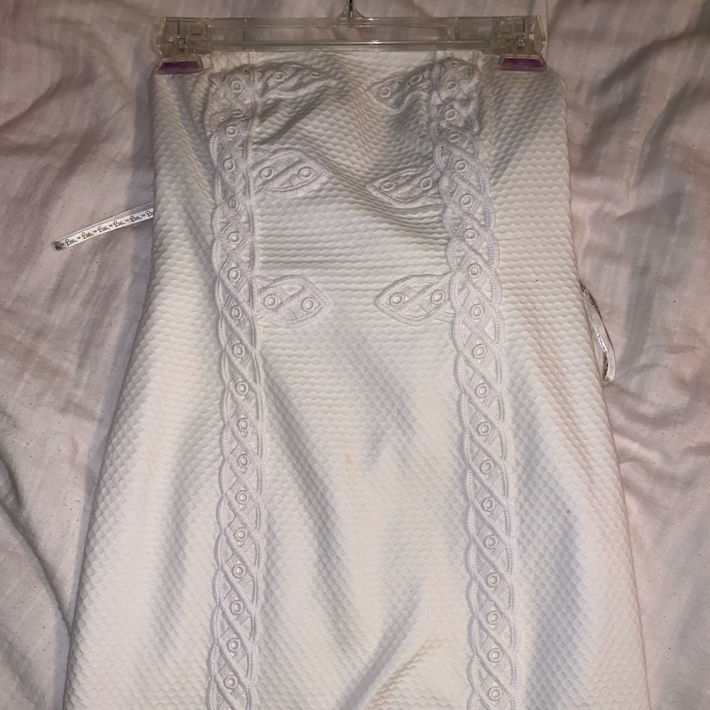 White Lily Pulitzer dress